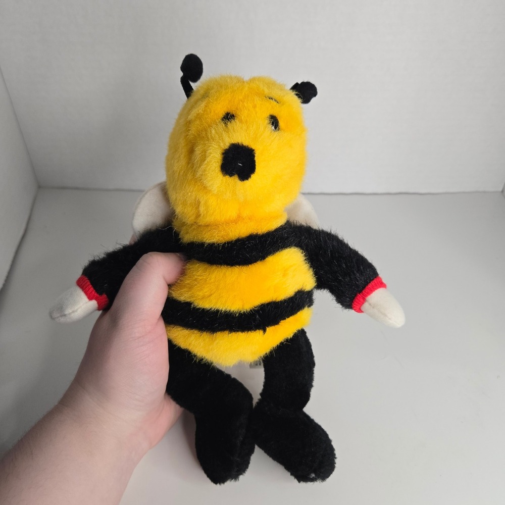 Vintage Liberty Toy Winnie The Pooh Bee Plush 1998 Stuffed Animal